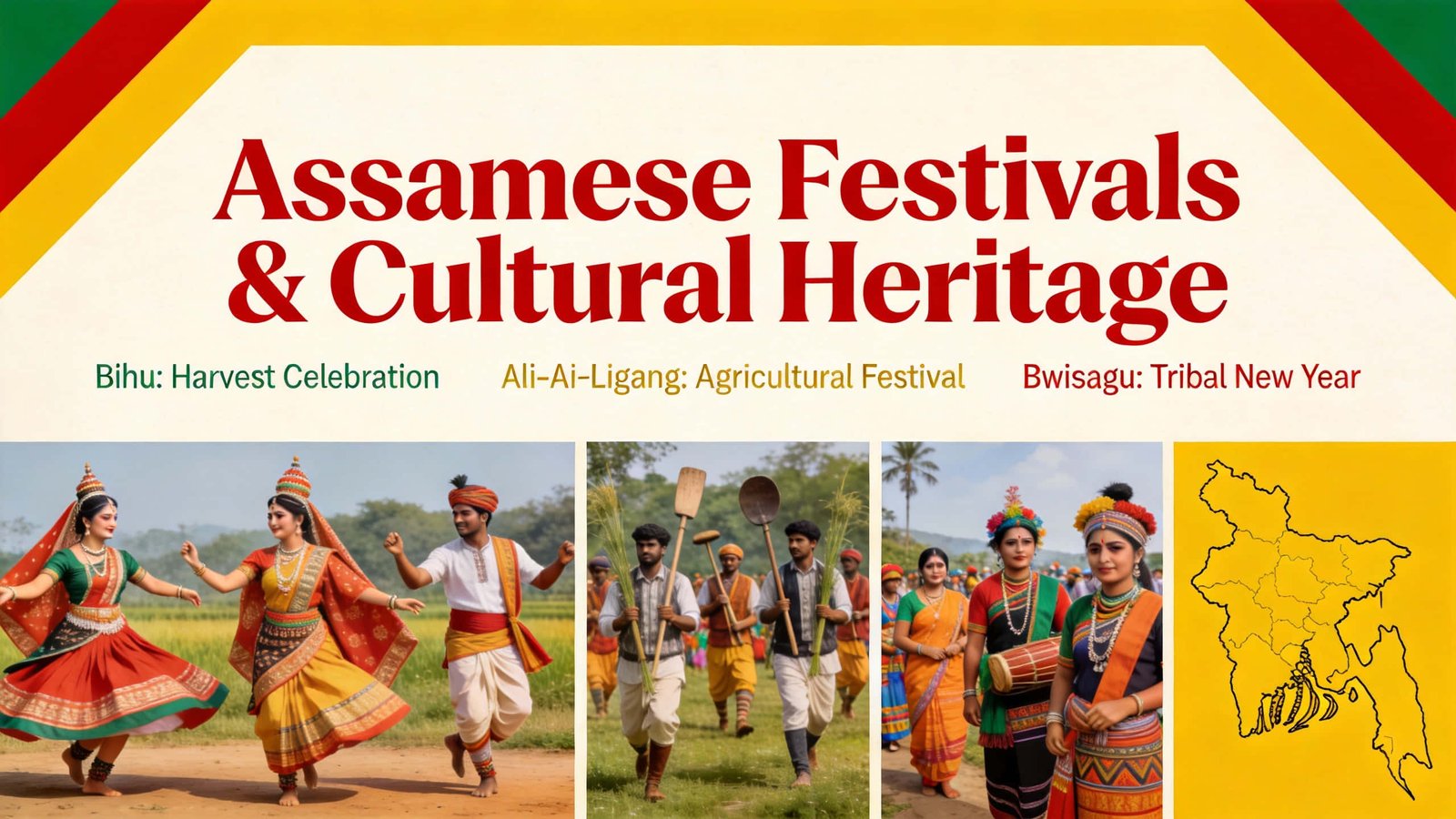 Assam festival MCQs in English and Assamese for competitive exams