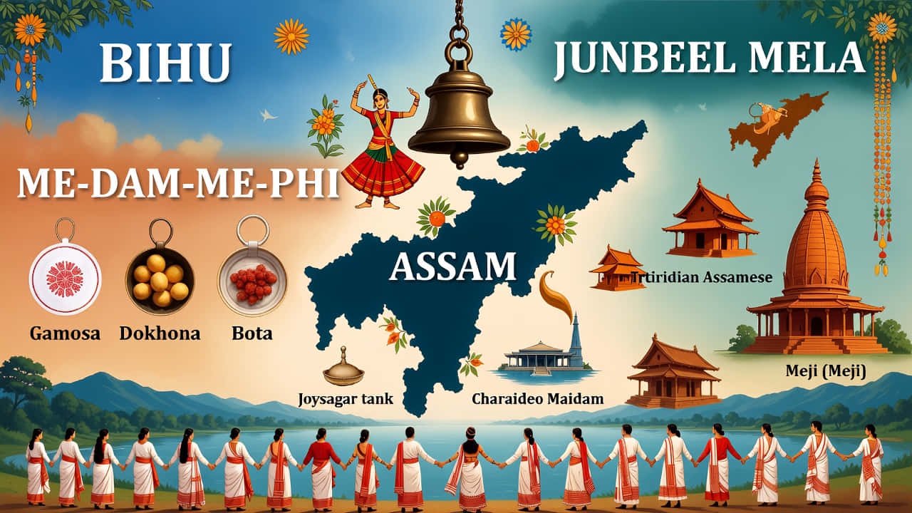 Assam festival MCQs in English and Assamese Part 5