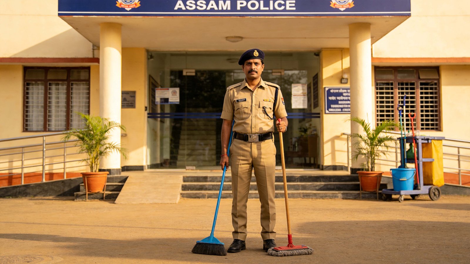Assam Police Grade 4 Staff Work Details